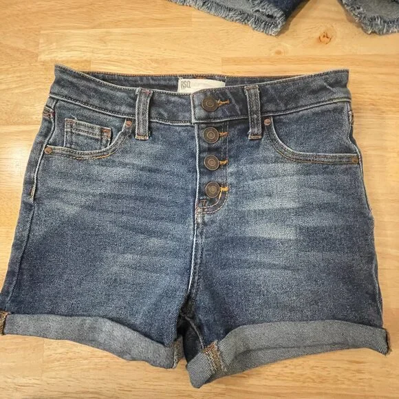 Tilly's RSQ Denim Shorts LOT of THREE Girls Size 12 - Picture 6 of 16